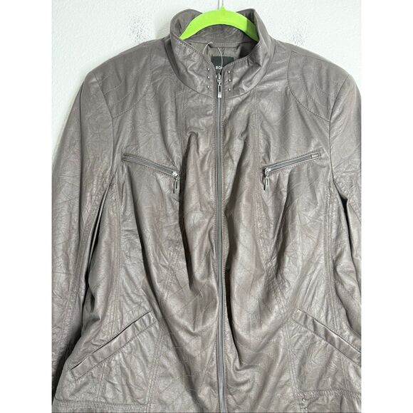 NWT Bonita Women’s Cacao Full Zip Jacket Size 46 EU/ XL Us See Description - Picture 2 of 12